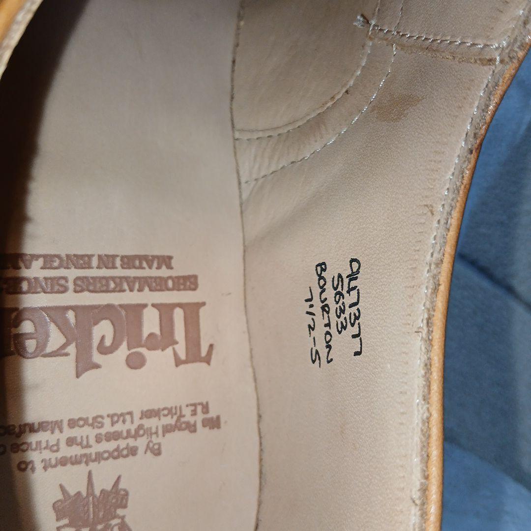 Trickers　BURTON 7.5-5未使用　箱無し