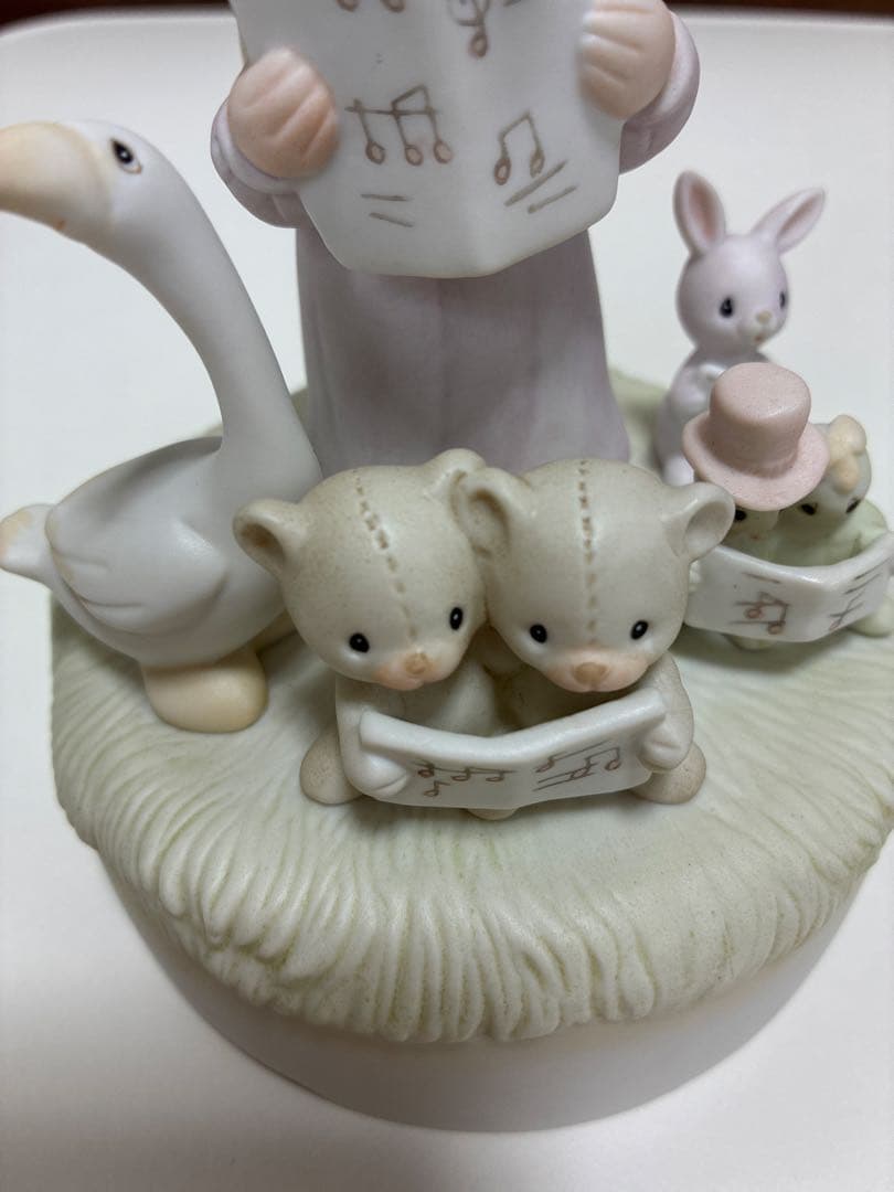 プレシャスモーメント　オルゴール天使と動物たち合唱団 E-2346　1982