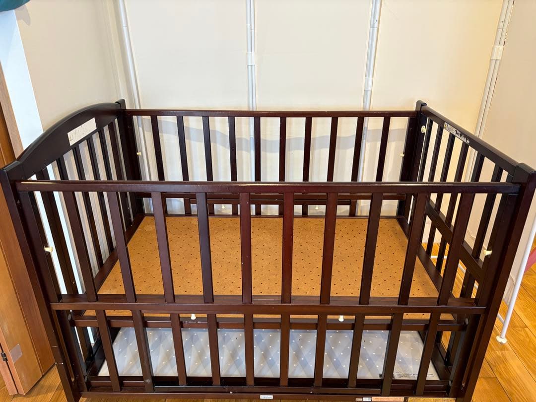 内径 幅70×長さ120 ベビーベッド YAMASAKI スリーオープンベッド