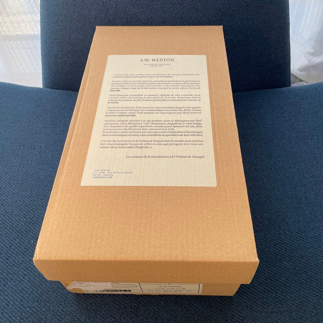 美品　J.M.WESTON/690 YACHTING DERBY OAK 5C