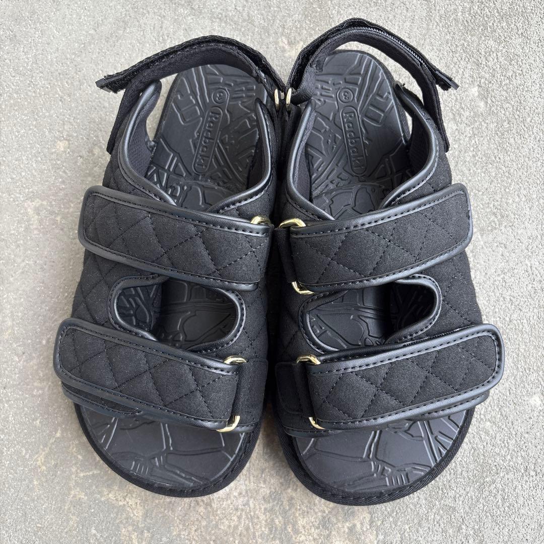 ラクバキ Racbakiフットベットサンダル キルティング　L