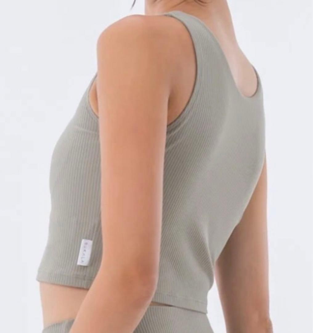 【SUKALA】ベーシックリブショートタンクトップ　Web限定　新品　NEW