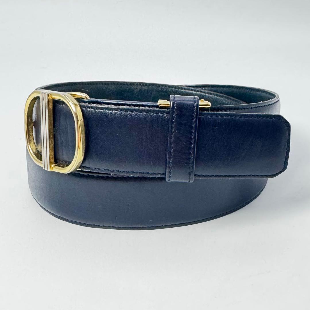 Christian Dior ディオール ヴィンテージ レザーベルト レディース