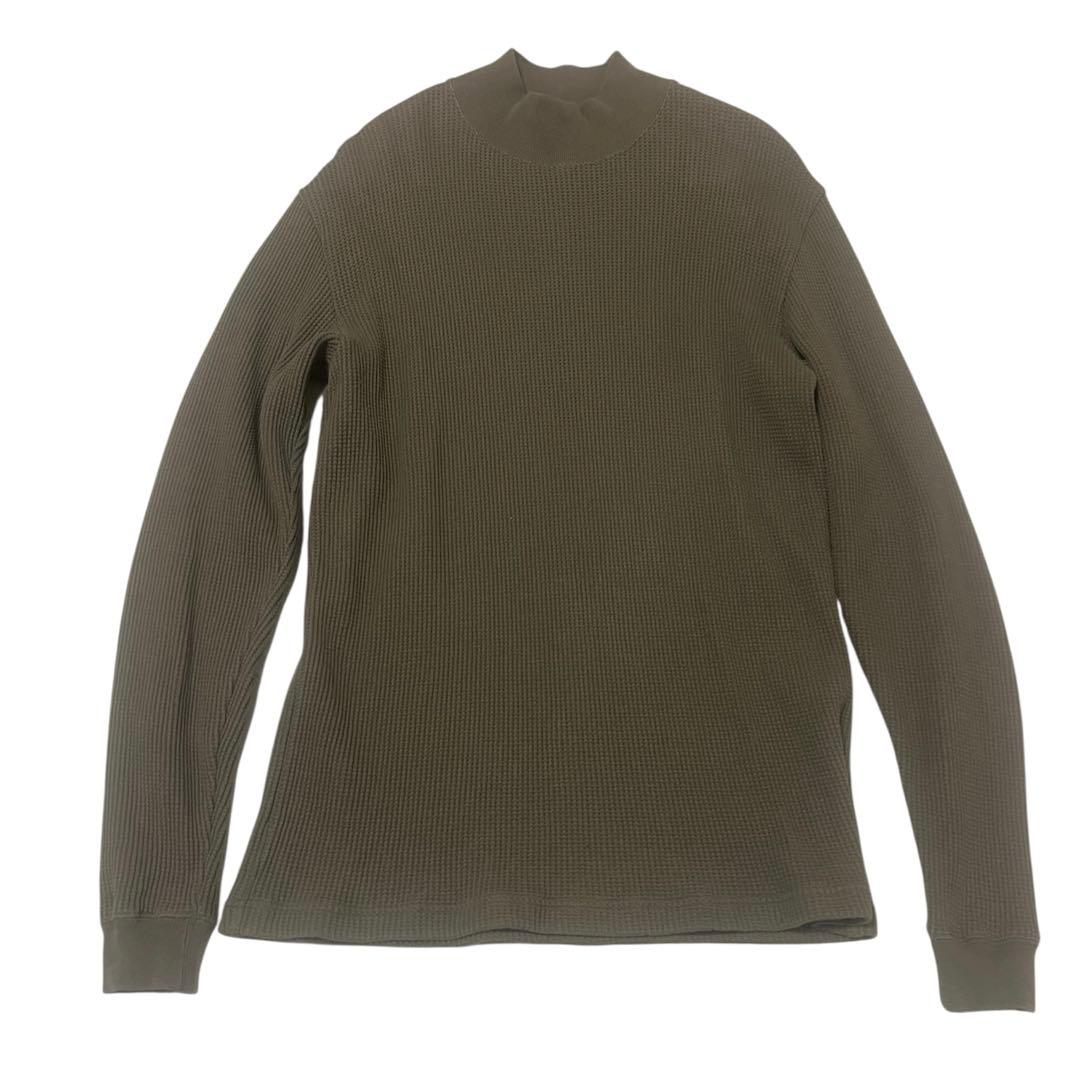 トップス ACVM HEAVY WEIGHT WAFFLE MOC NECK