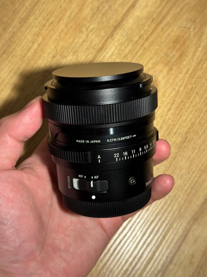 Sigma 35mm f2 DG DN Eマウント