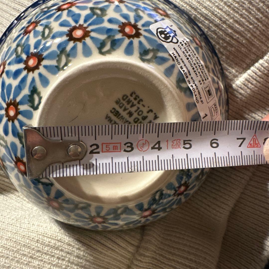 ポーリッシュポタリー　ポーランド食器ツェラミカ アルティスティチナ未使用シール付