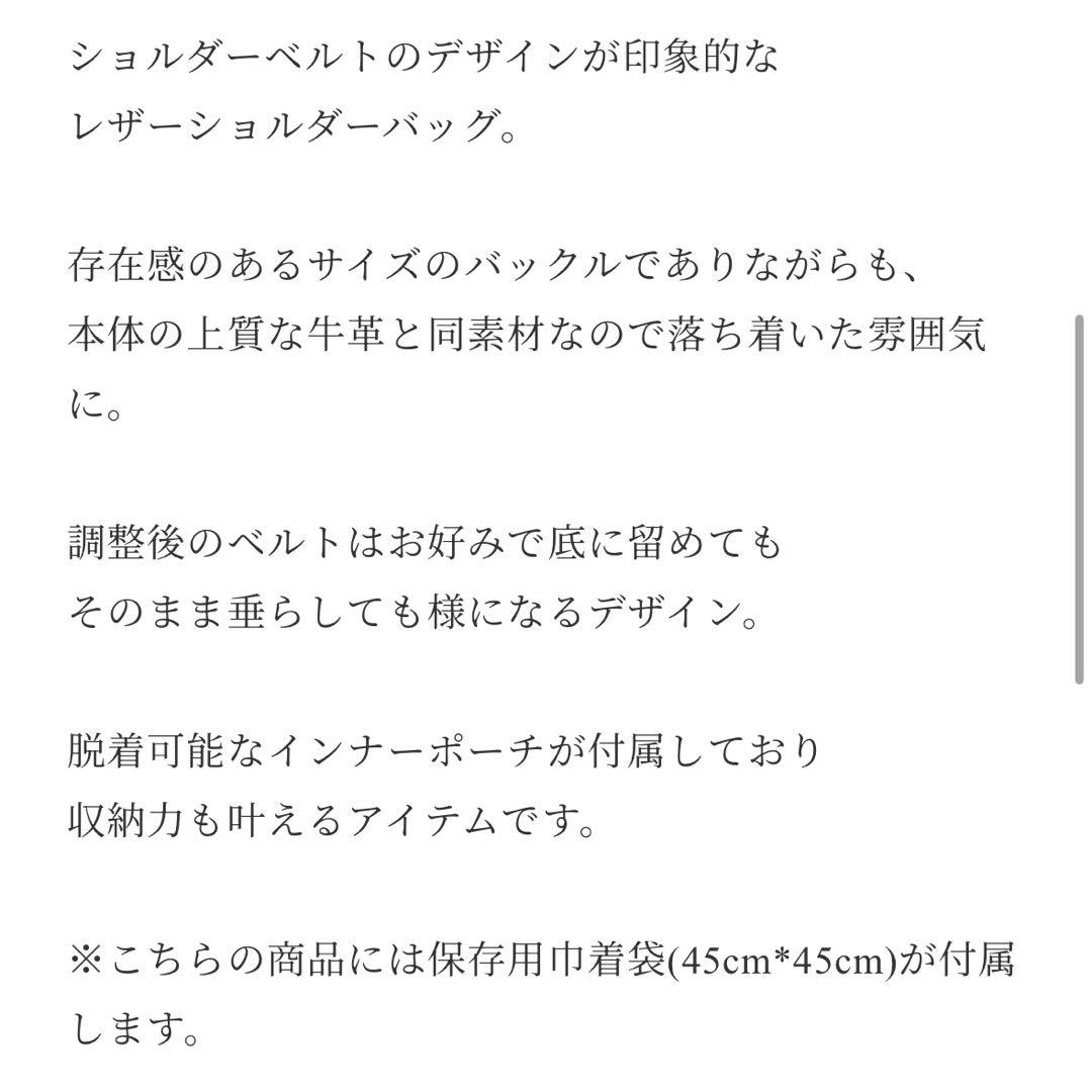 バッグ ショルダーバッグ レザー ブラック