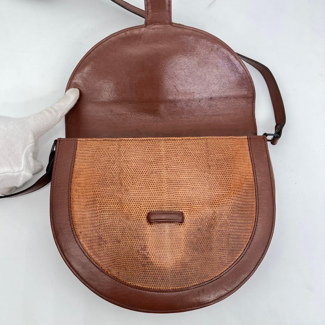 イヴサンローラン ショルダーバッグ 斜めがけ カサンドラ YSL リザードレザー