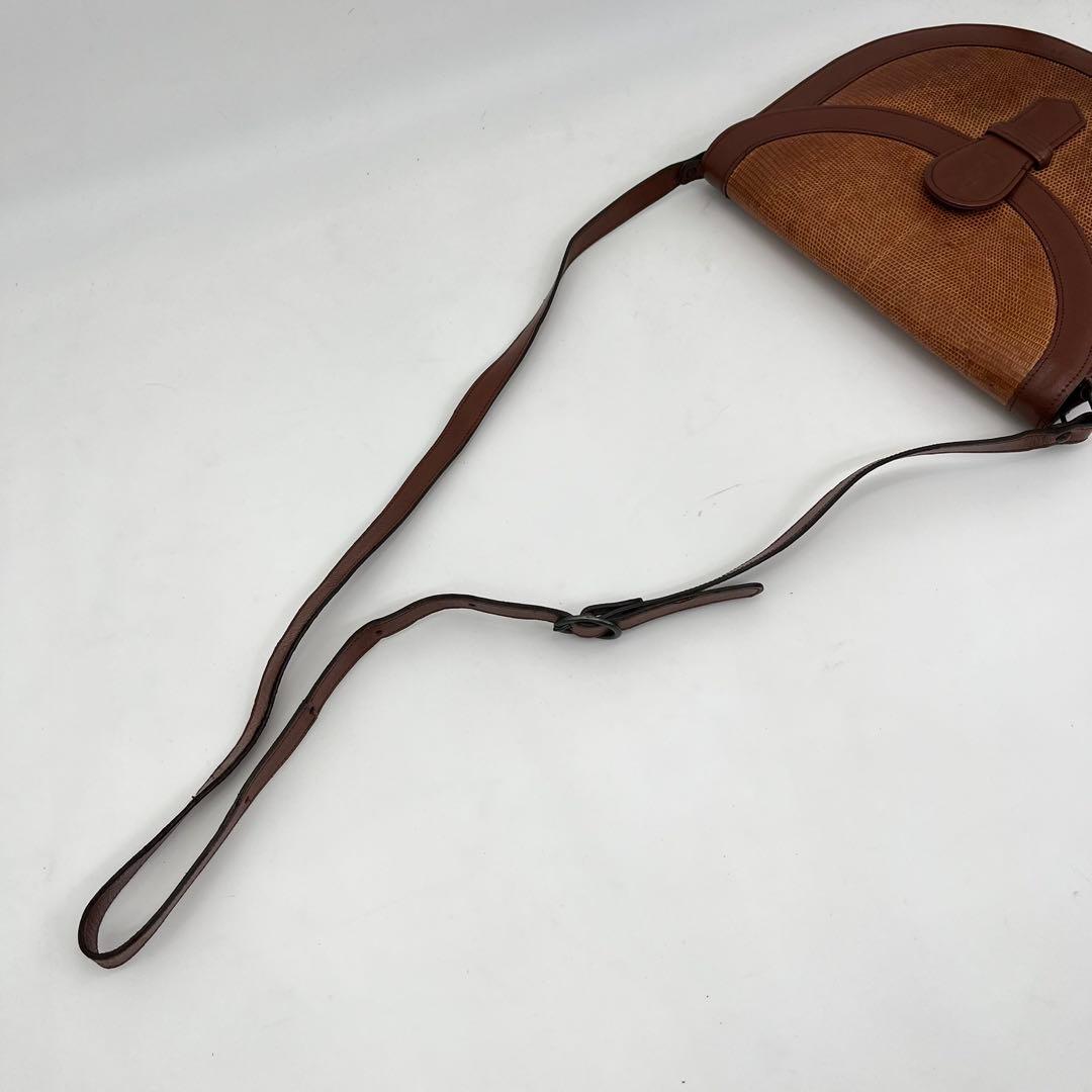 イヴサンローラン ショルダーバッグ 斜めがけ カサンドラ YSL リザードレザー