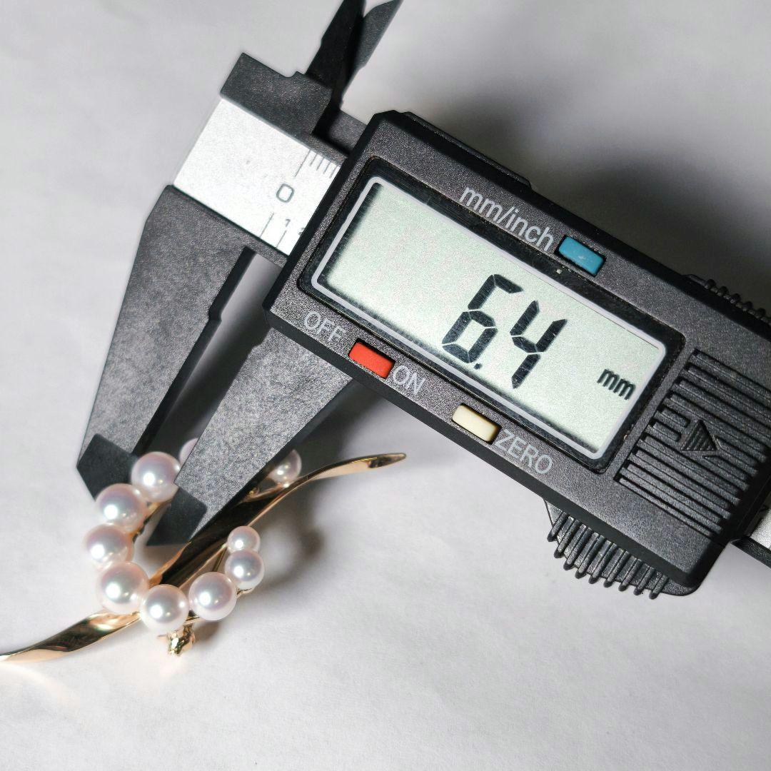 【美品 最高級】ミキモト ブローチ パール サークル K18 愛子様 ご着用 箱