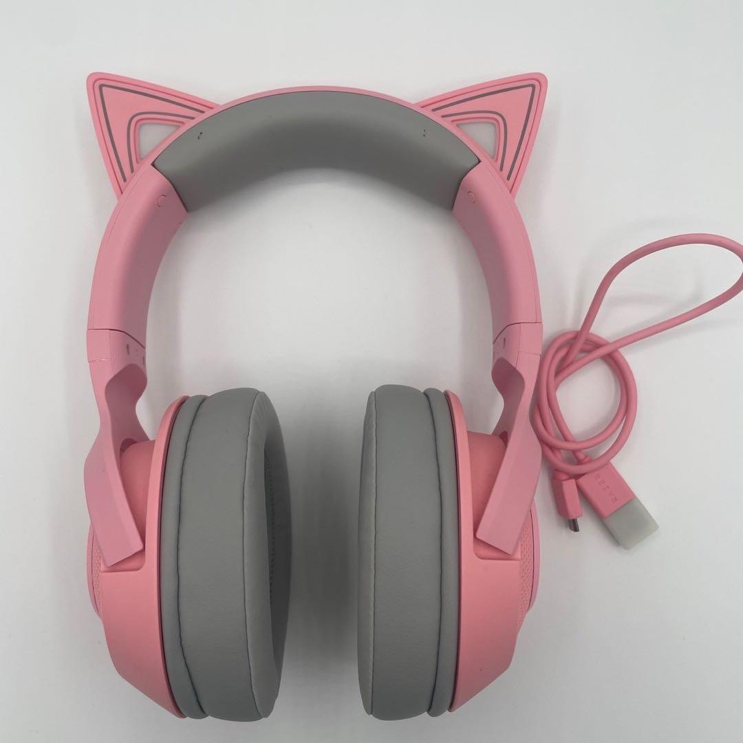 ヘッドホン Razer Kraken kittiy V2 BT/Base Station