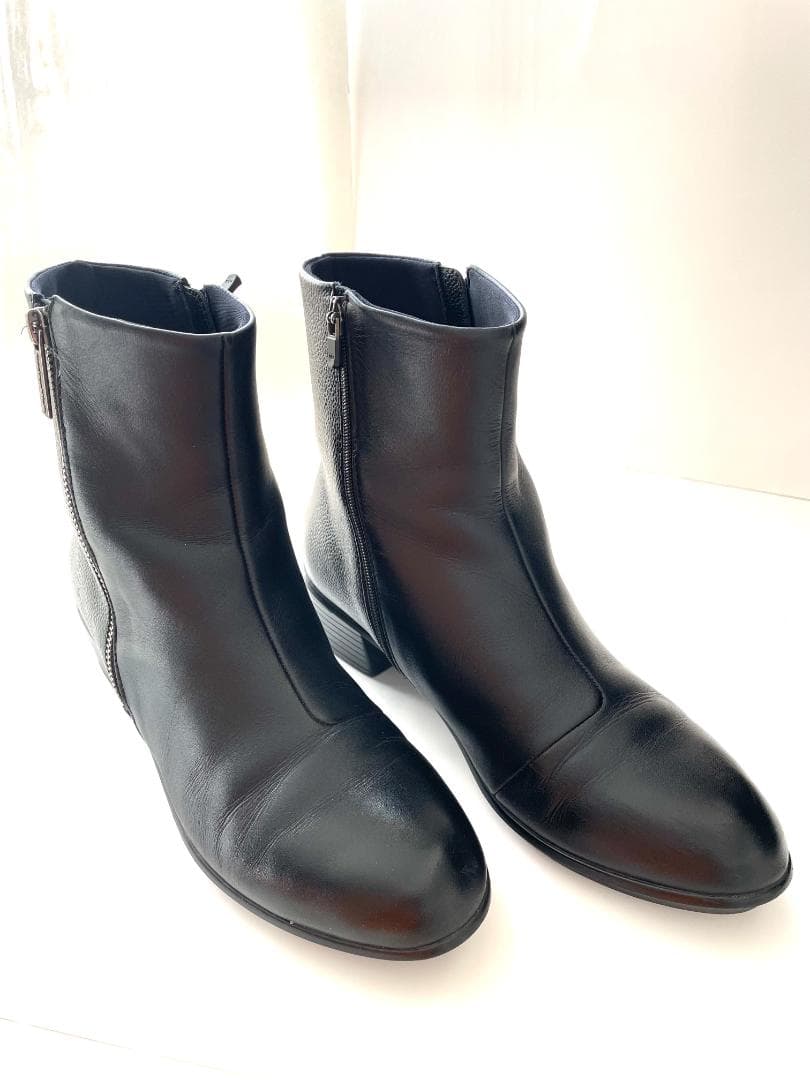 madras Walk サイドジップデザイン・ショートブーツ