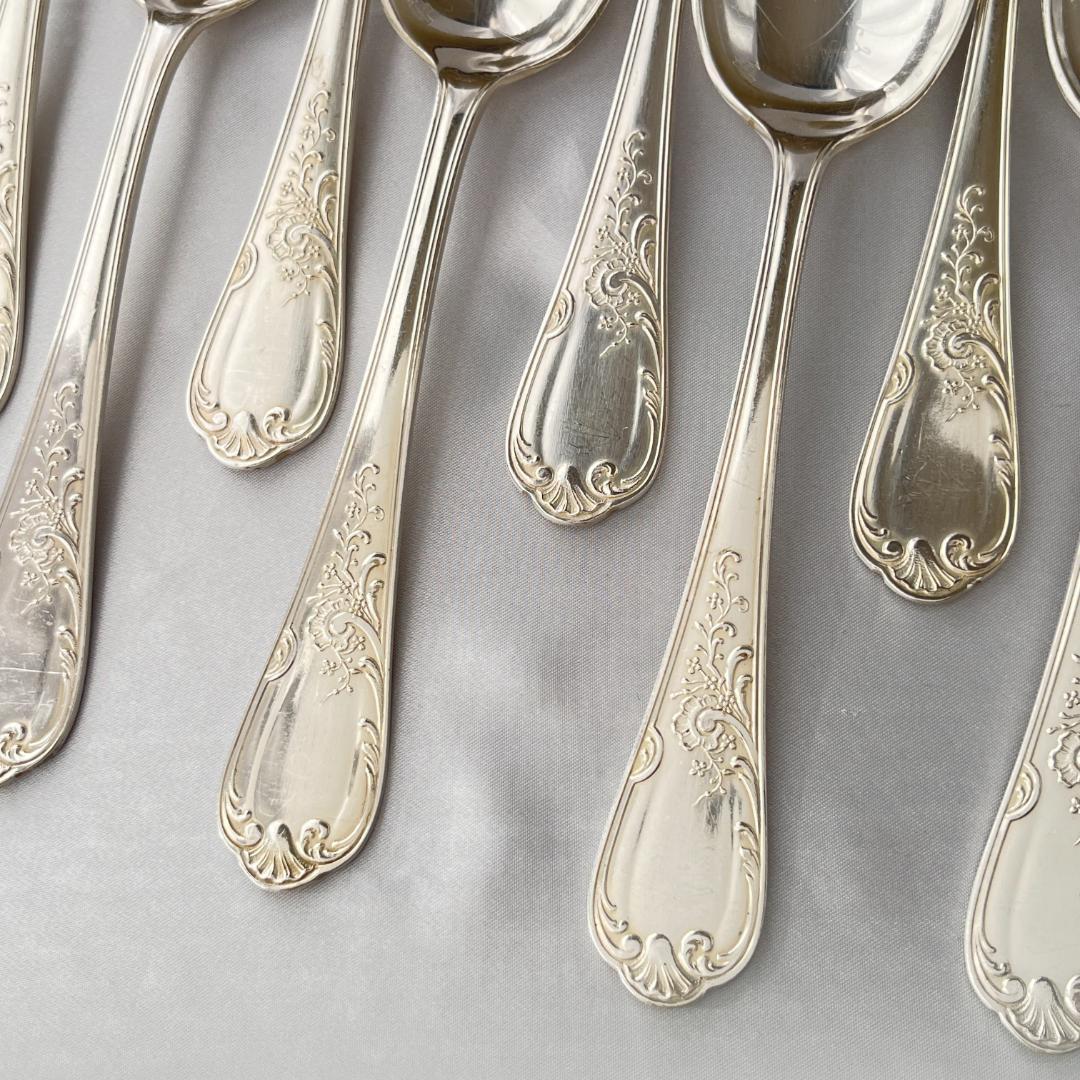 【仏蘭西】 Louis XV テーブルスプーン 12本 21cm