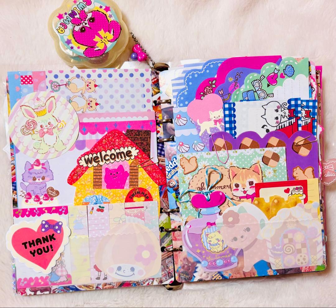 おすそ分けファイル　A5バインダー　【特別大容量　限定1点】　スイマーのみ