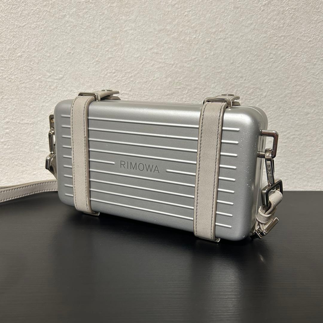 RIMOWA DIOR リモワ ディオール ショルダーバッグ アルミ