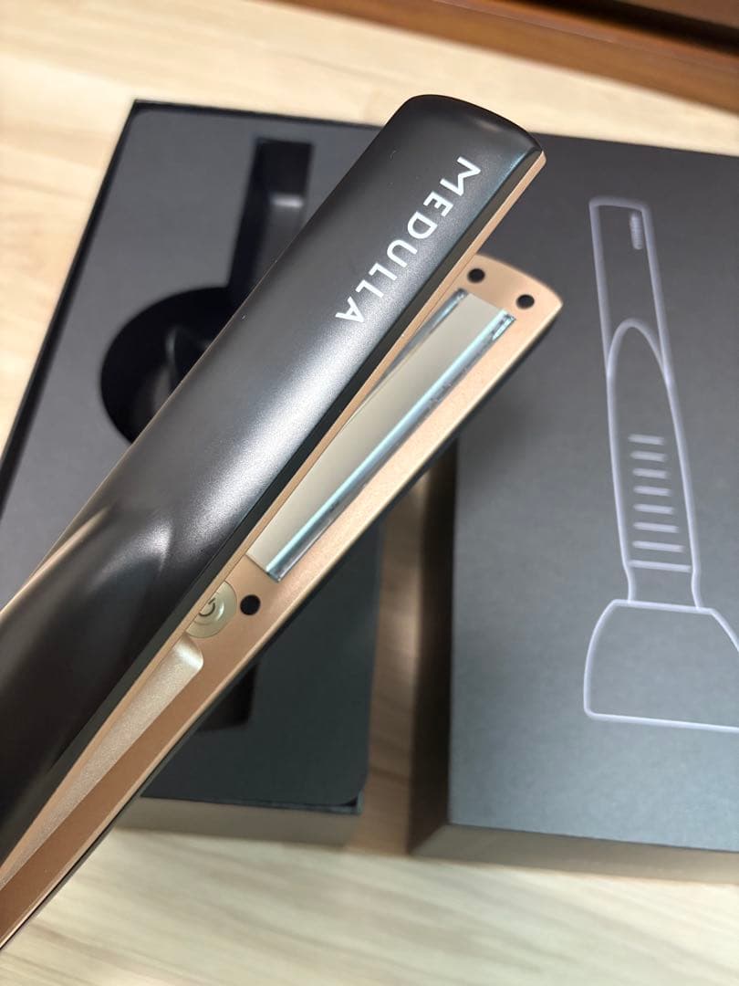 MEDULLA メデュラ ソニックシャインプロ 超音波アイロン　ヘアミルク付き