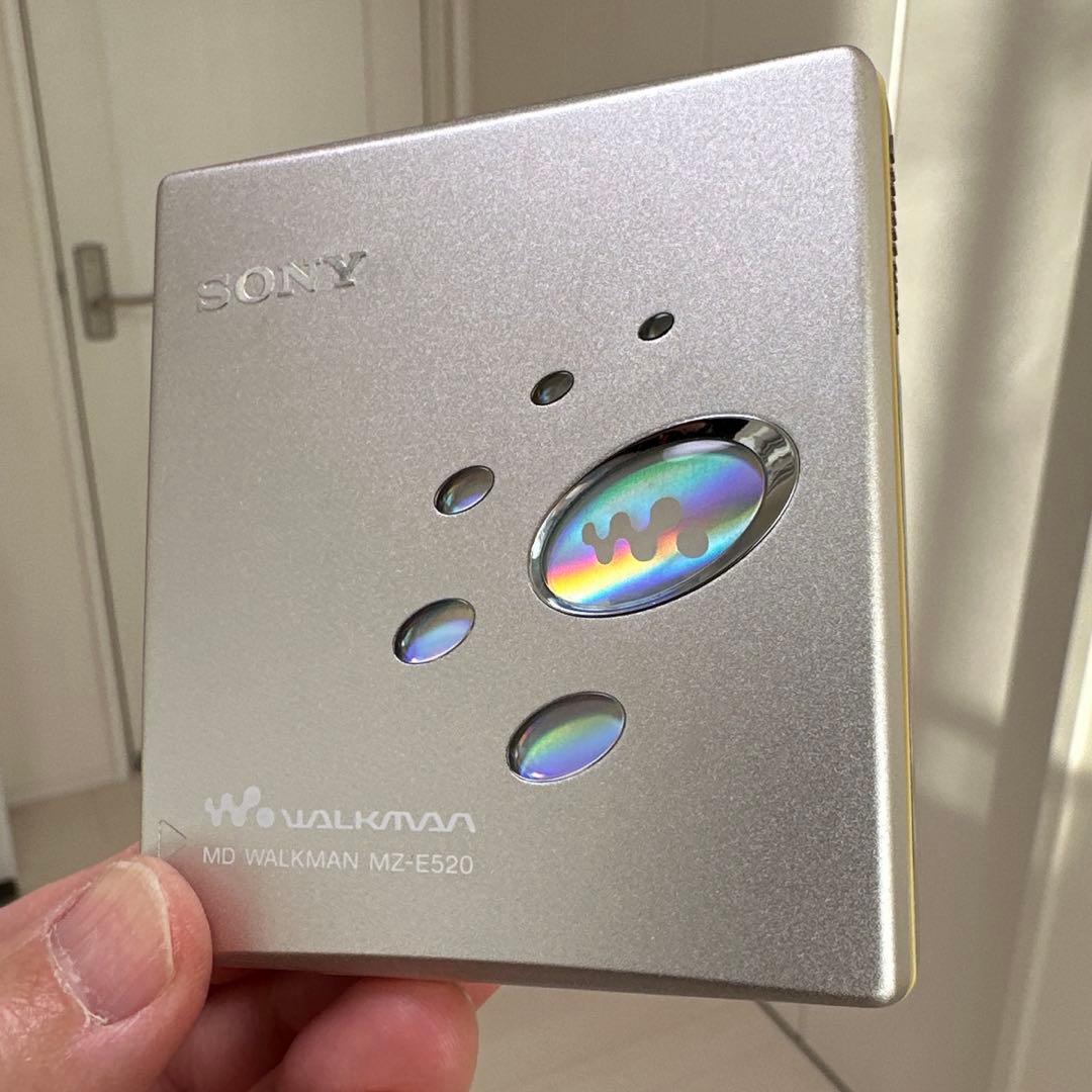 【美品DE完動品】SONY MD WALKMAN MZ-E520
