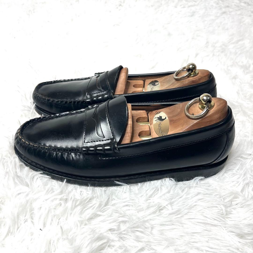 【良品】 G.H.BASS ローファー 25.5cm ウィージャンズ 本革