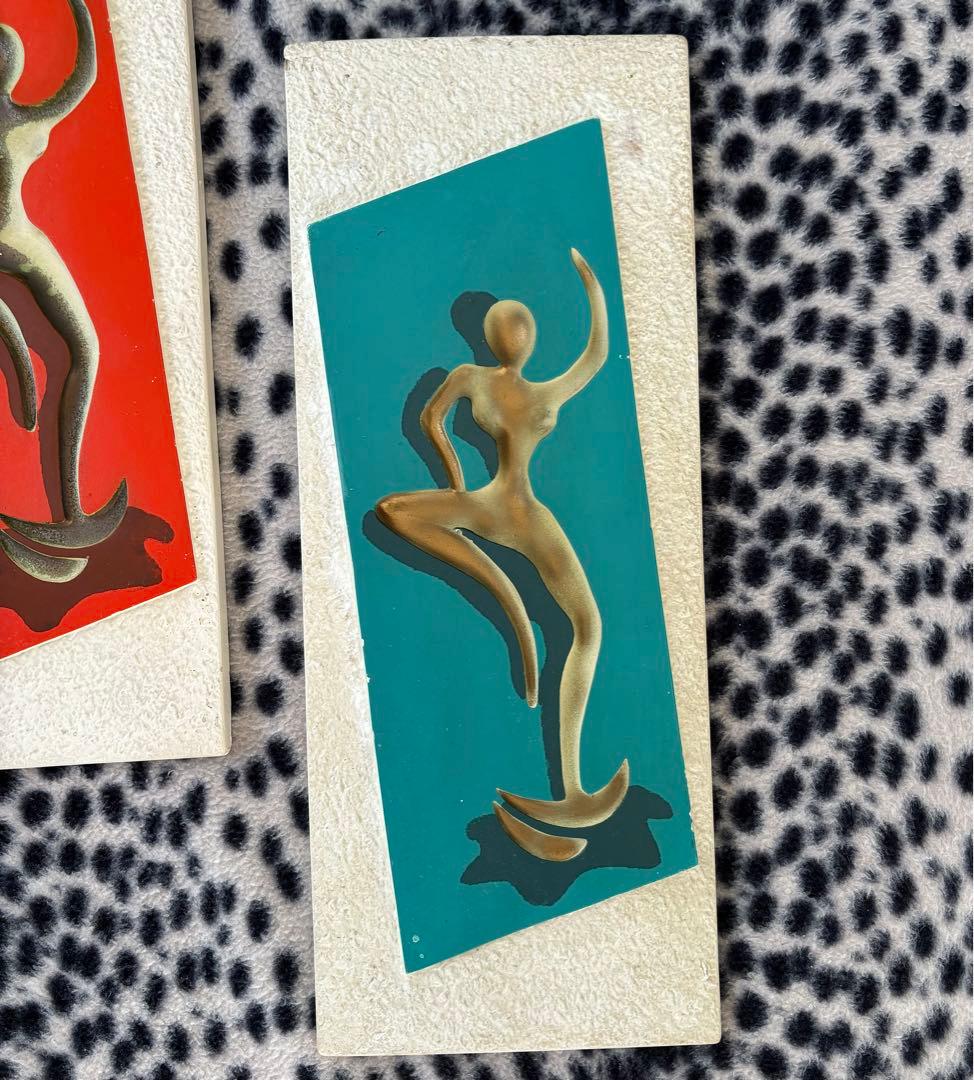 50's ビンテージ ダンサー壁掛 ハーレクイ