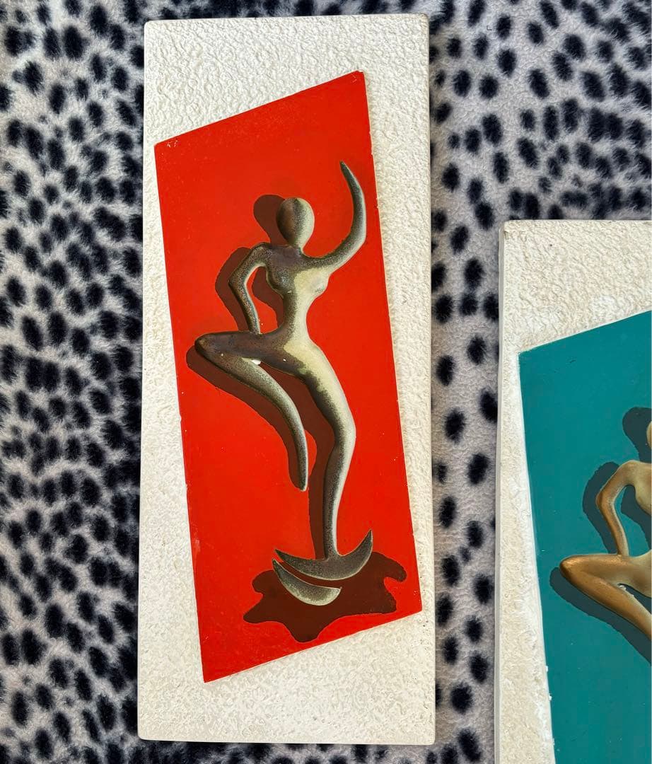 50's ビンテージ ダンサー壁掛 ハーレクイ