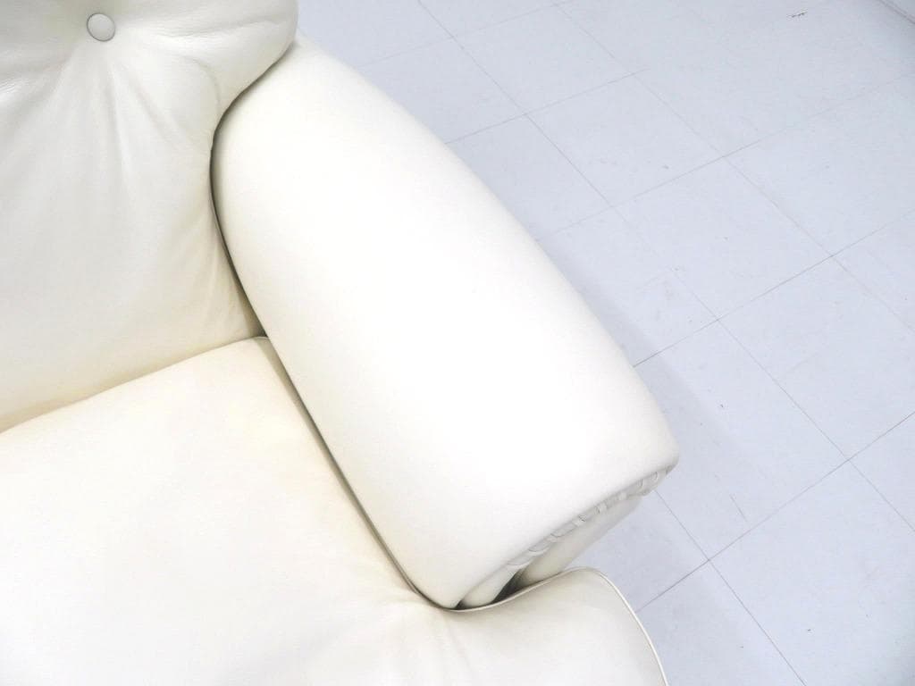 展示品　ポルトローナフラウ　総本革　レザー　ドリーム　3人掛けソファ　モダン