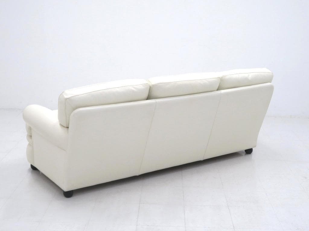 展示品　ポルトローナフラウ　総本革　レザー　ドリーム　3人掛けソファ　モダン