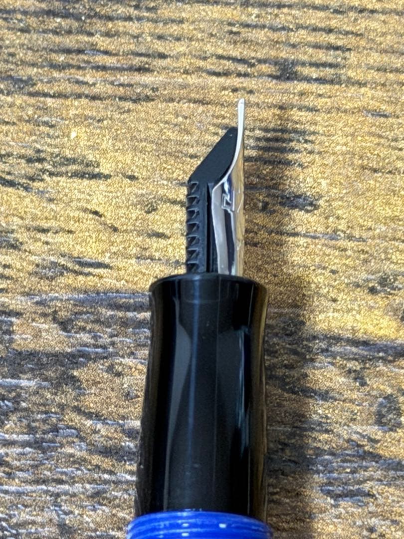 新品未使用　ウォーターマン チャールストン　万年筆 ブルー 18金　細字