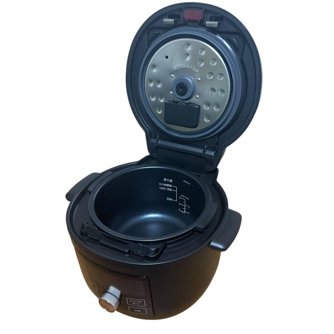 タイガー 電気圧力鍋 COK-B220 マットブラック 2.2L TIGER