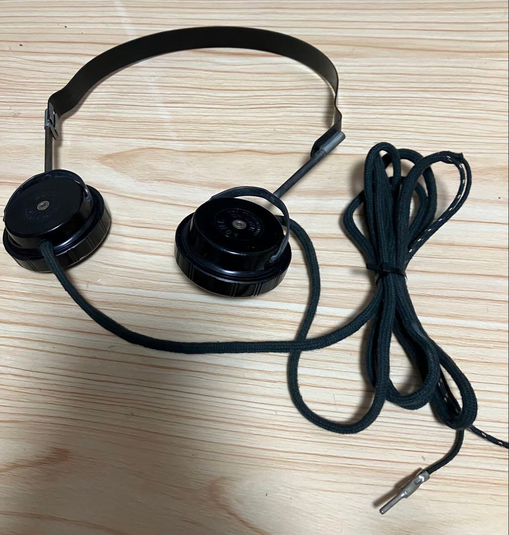 アンティーク　単球ラジオ　(Crosley Model 50) レシーバー付