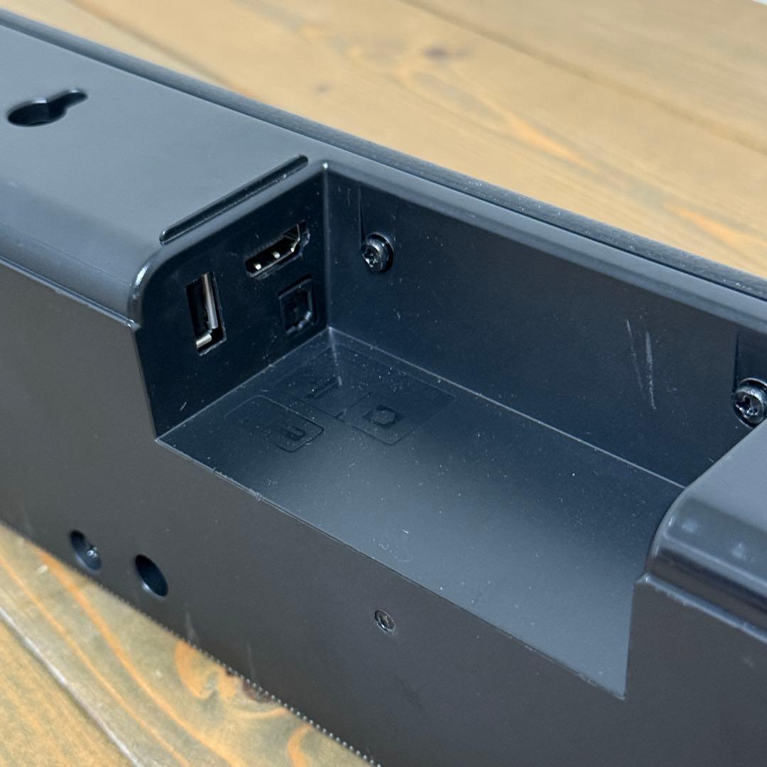 【美品】SONY ソニー 2022年製 サウンドバー HT-S100F ブラック