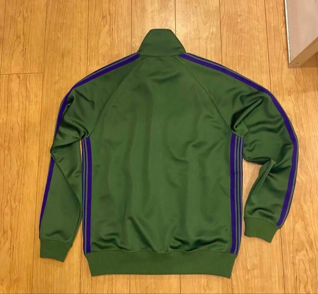 新品未使用 Nebdlles Track Jacket.Poly Green-S