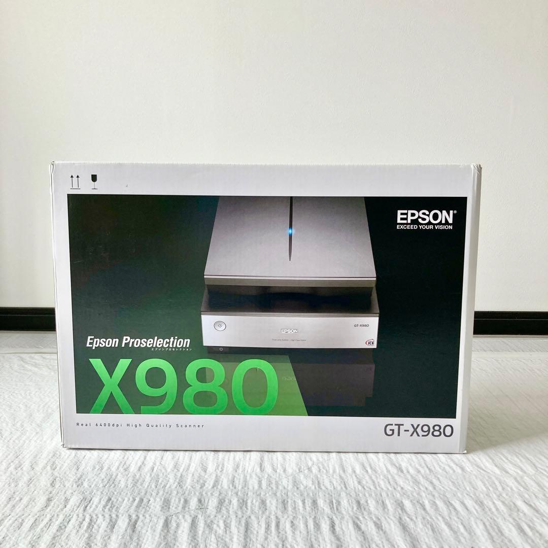 新品未使用 EPSON GT-X980 エプソン 高画質フラットベットスキャナー
