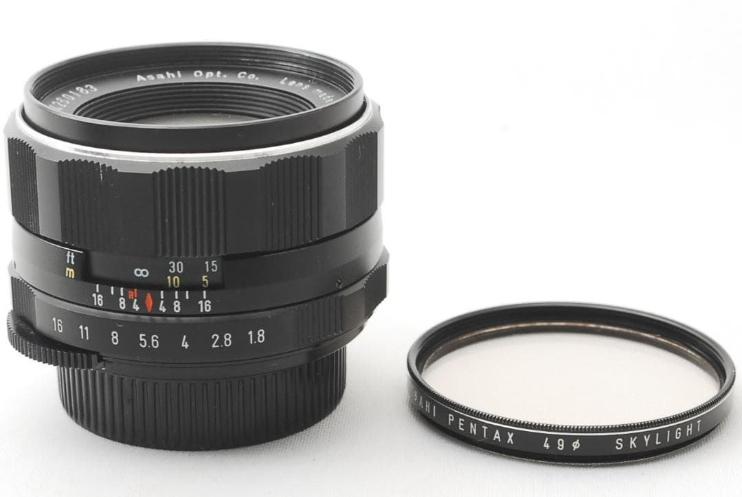ペンタックス スーパータクマー 55mm F1.8 M42