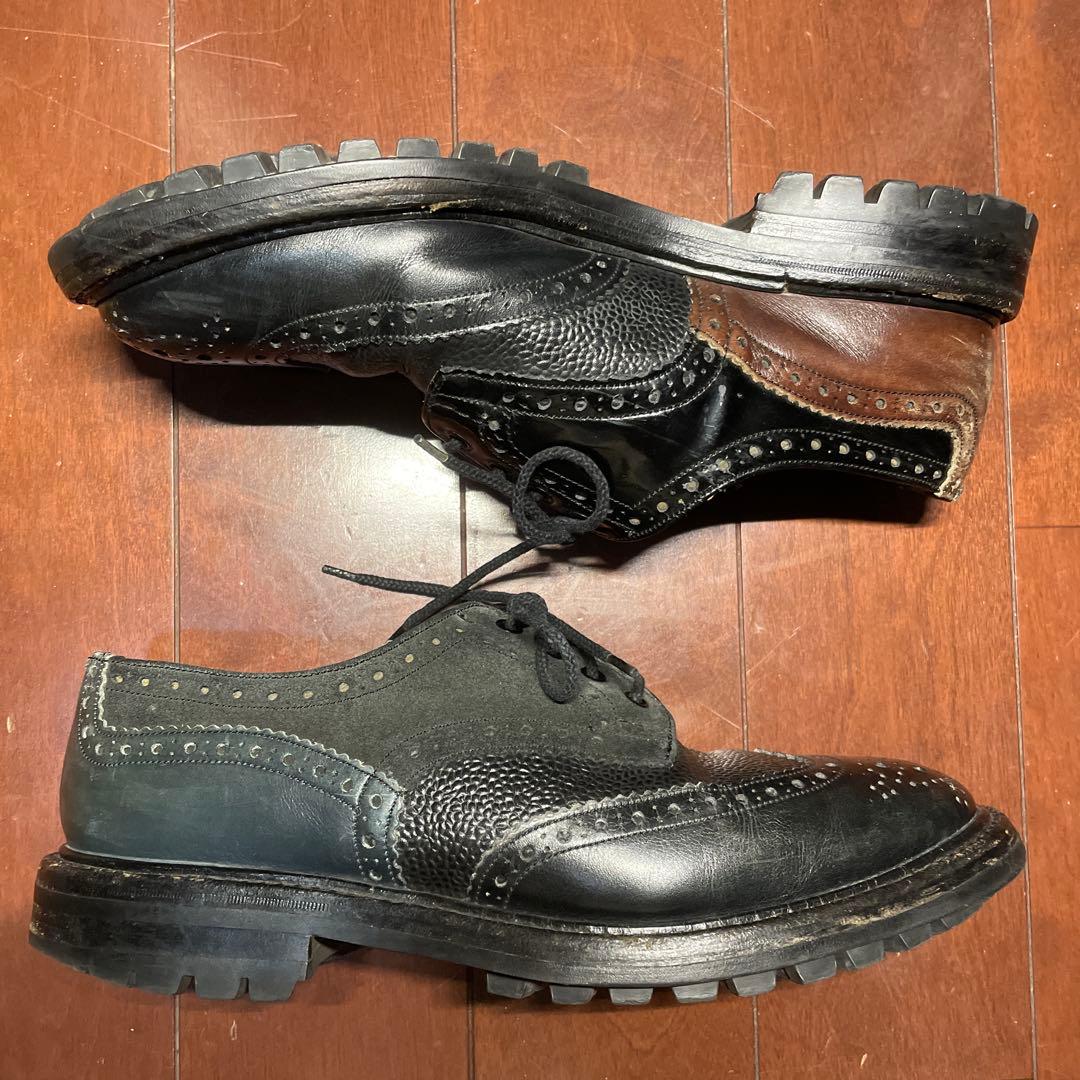 【トリッカーズ×ネペンテス】マルチカラーギブソン サイズ8.5 ブラック系