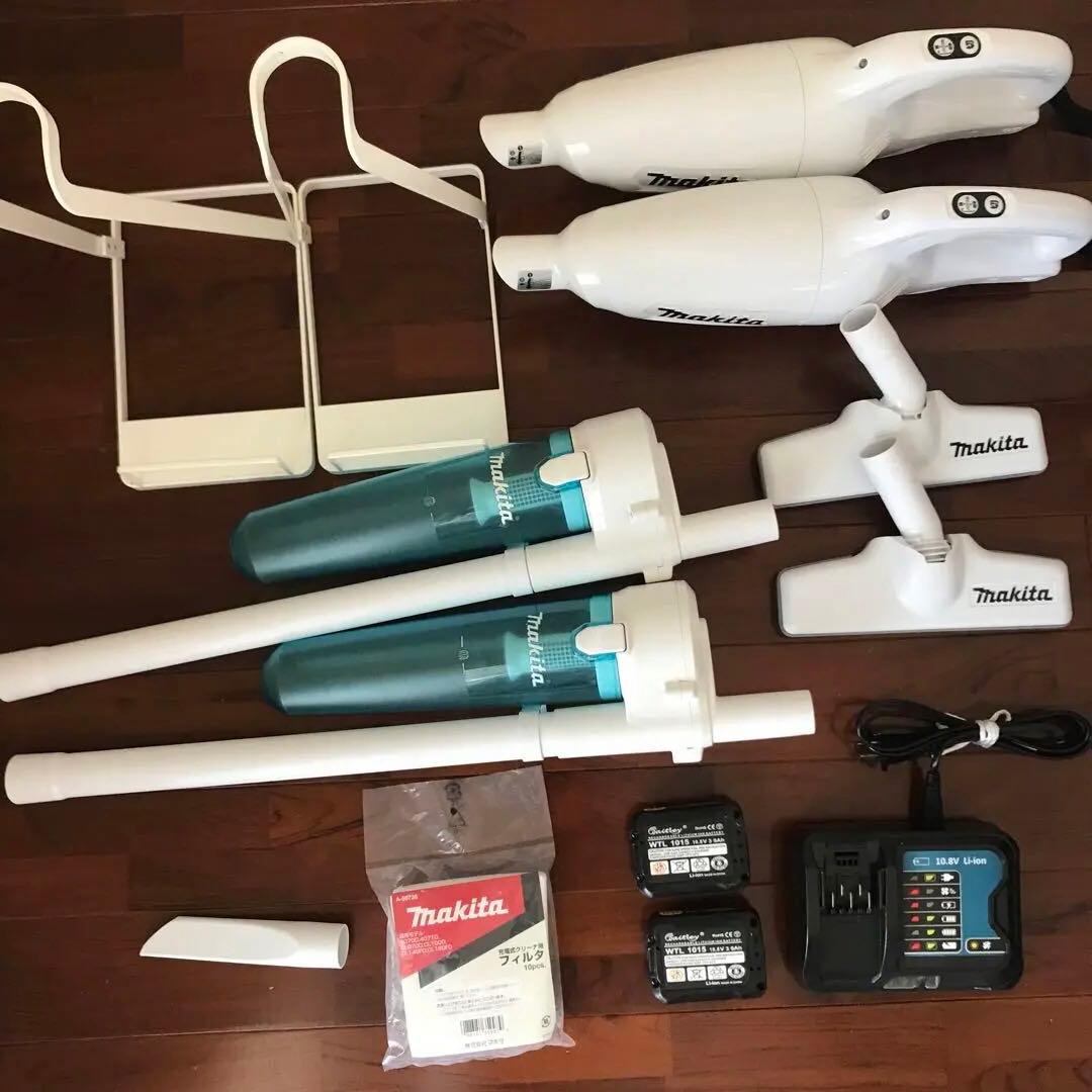 【2セット】マキタ 充電式クリーナー CL108FD サイクロンアタッチメント