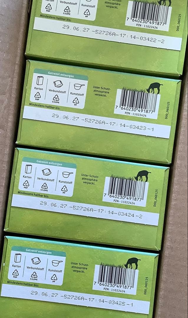 【宅急便】Holle(ホレ)Bio やぎの粉ミルクSTEP1(生後0日〜) ２箱