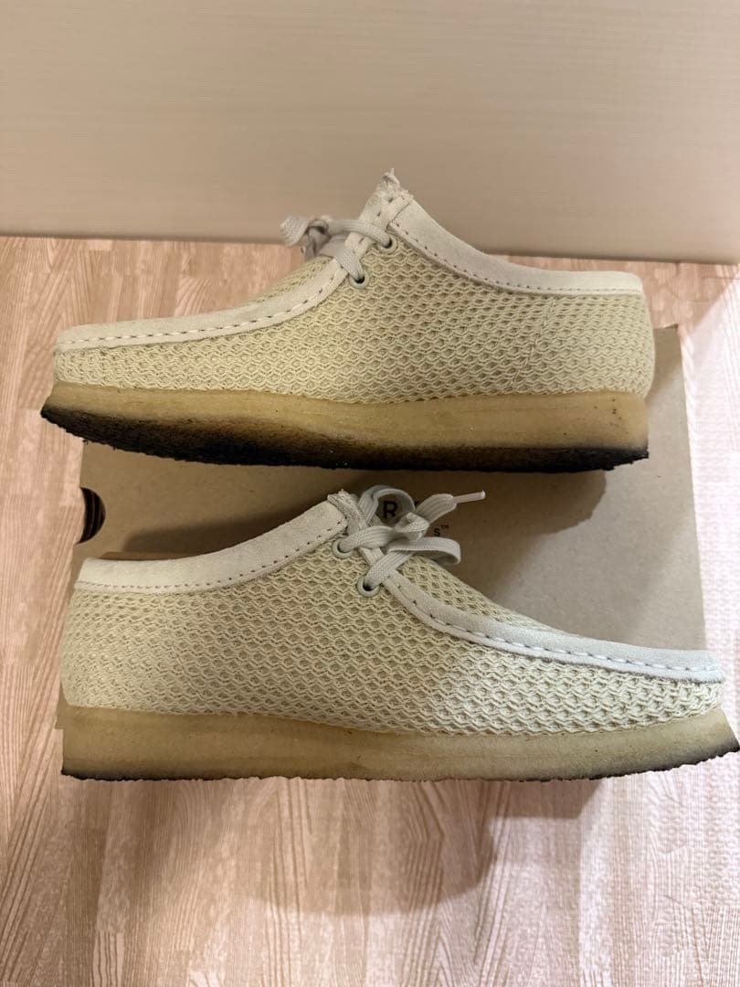 Clarks Originals WALLABEE ワラビー オフホワイト