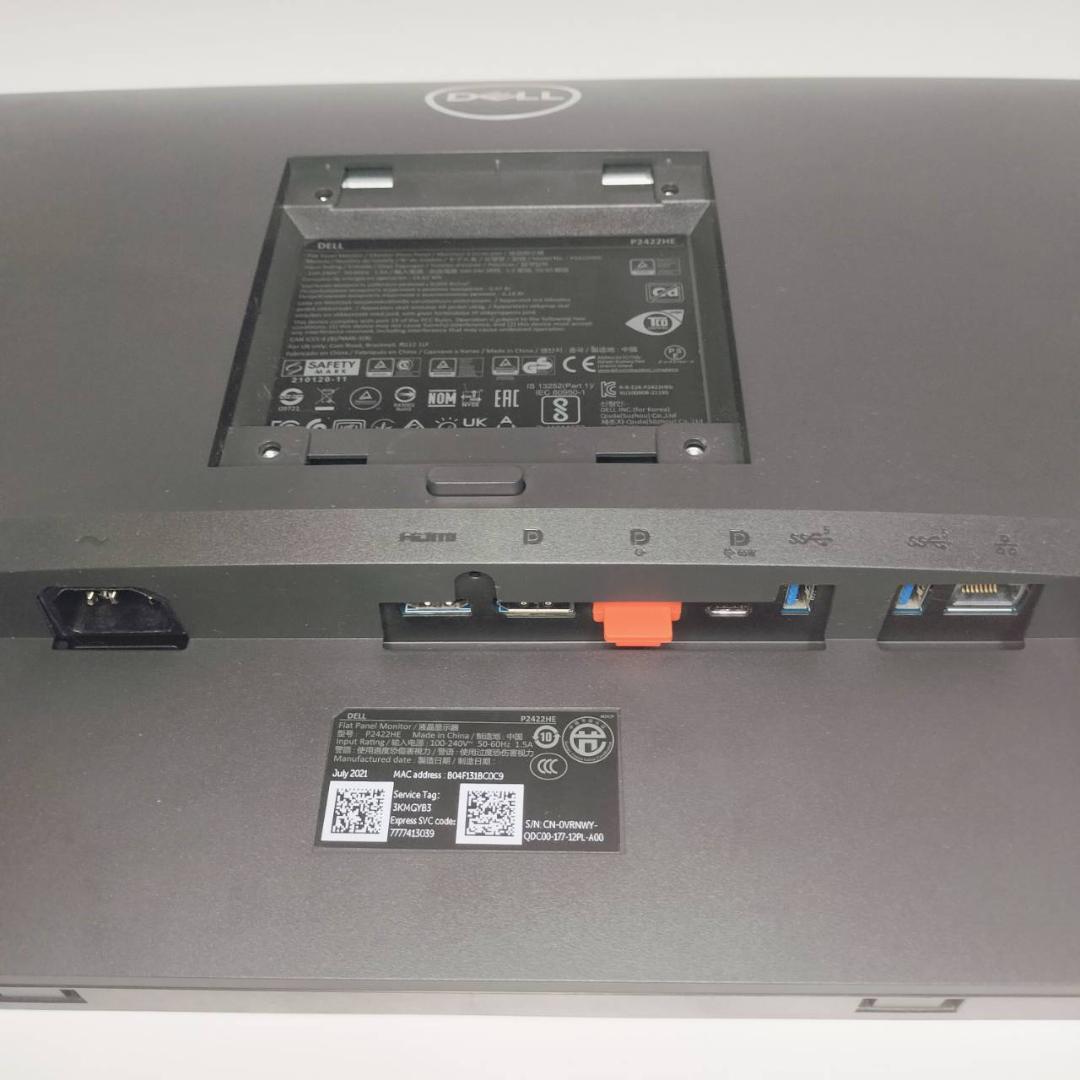 【美品】 Dell P2422HE 24インチ USB-Cハブモニター