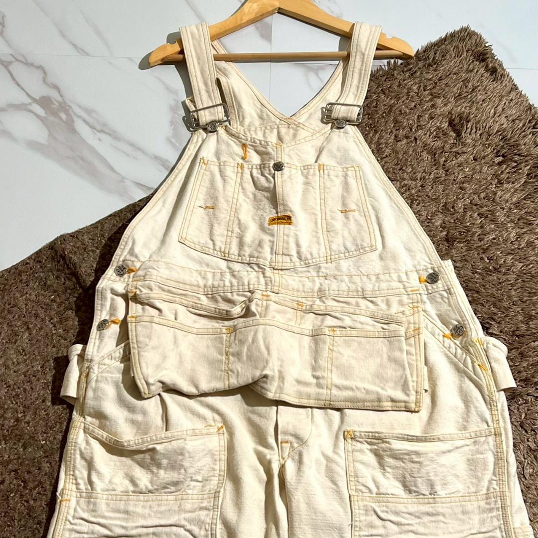 50s CAN'T BUST'EM GOLD LABEL　生成り　オーバーオール