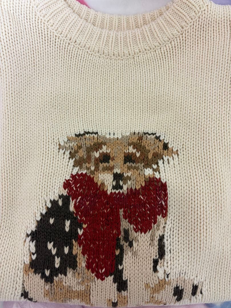 犬服・アクセサリー THE TOE Schloss Holiday Dog Knit M