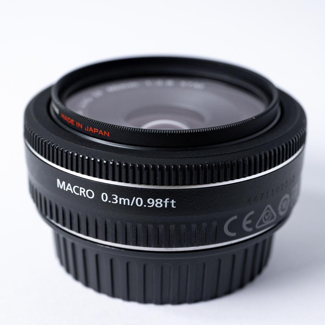 Canon EF40mm F2.8 STM 単焦点レンズ 保護フィルム付き