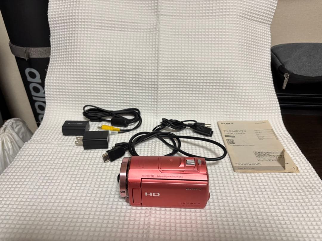 SONY HDR-CX535 ピンク　ハンディカム