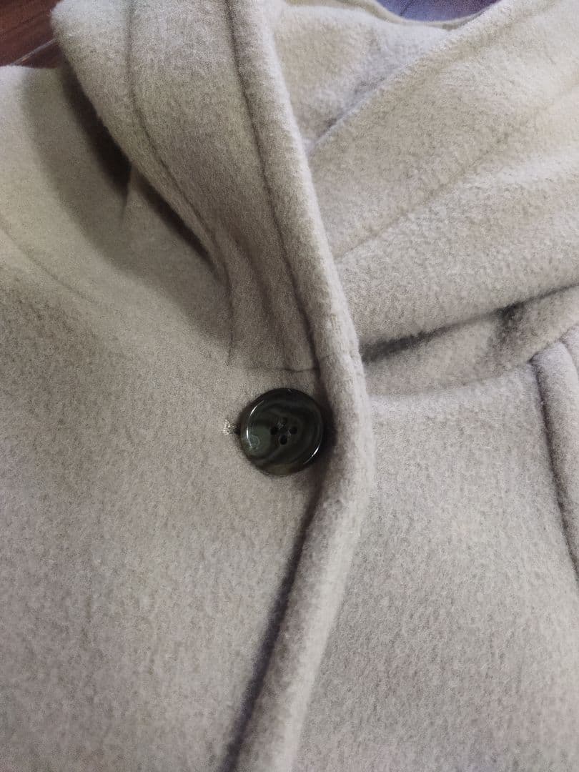 美品♪バビロン manteco社 イタリア ウールコート 38