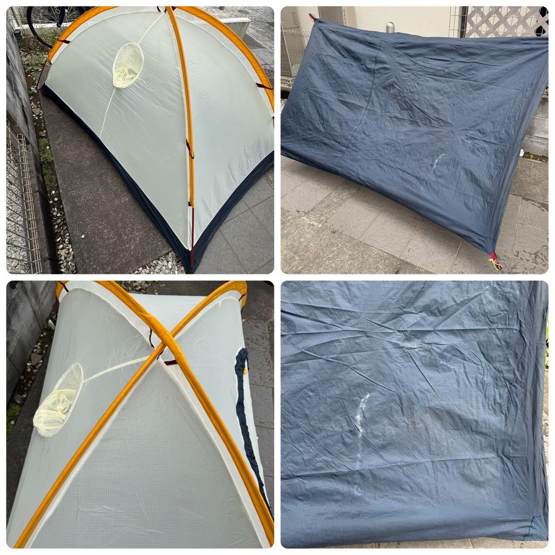 人気モンベル　ステラリッジテント 2型イエロー山岳テント