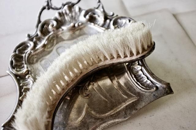 sold france 貝と薔薇とロカイユとロココ的ダストパン＆ブラシセット