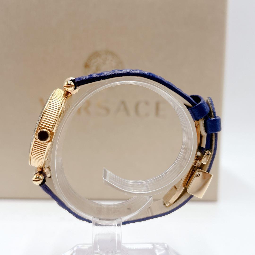 VERSACE Micro vanitas blue watch y2k 付属品