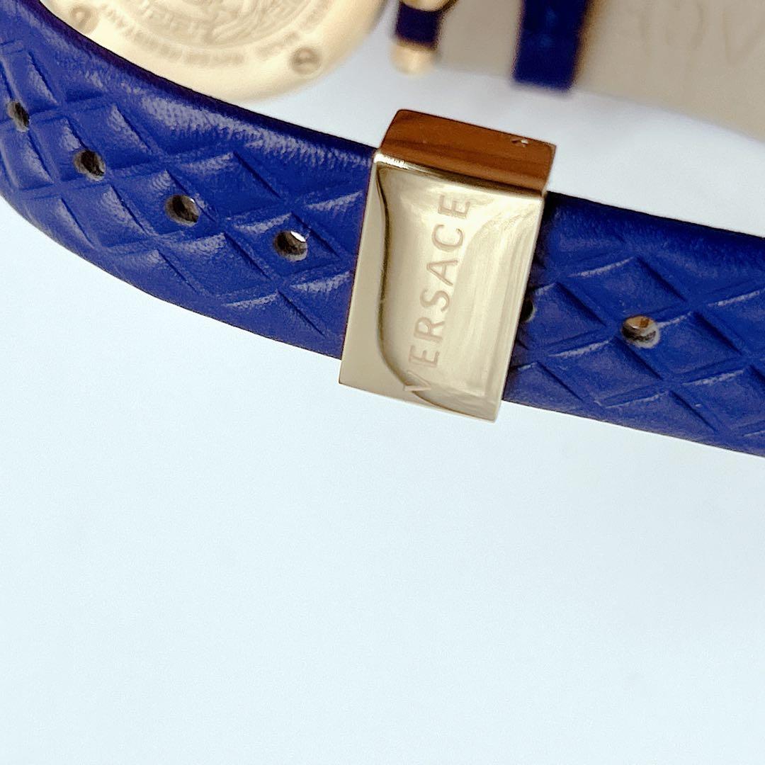 VERSACE Micro vanitas blue watch y2k 付属品