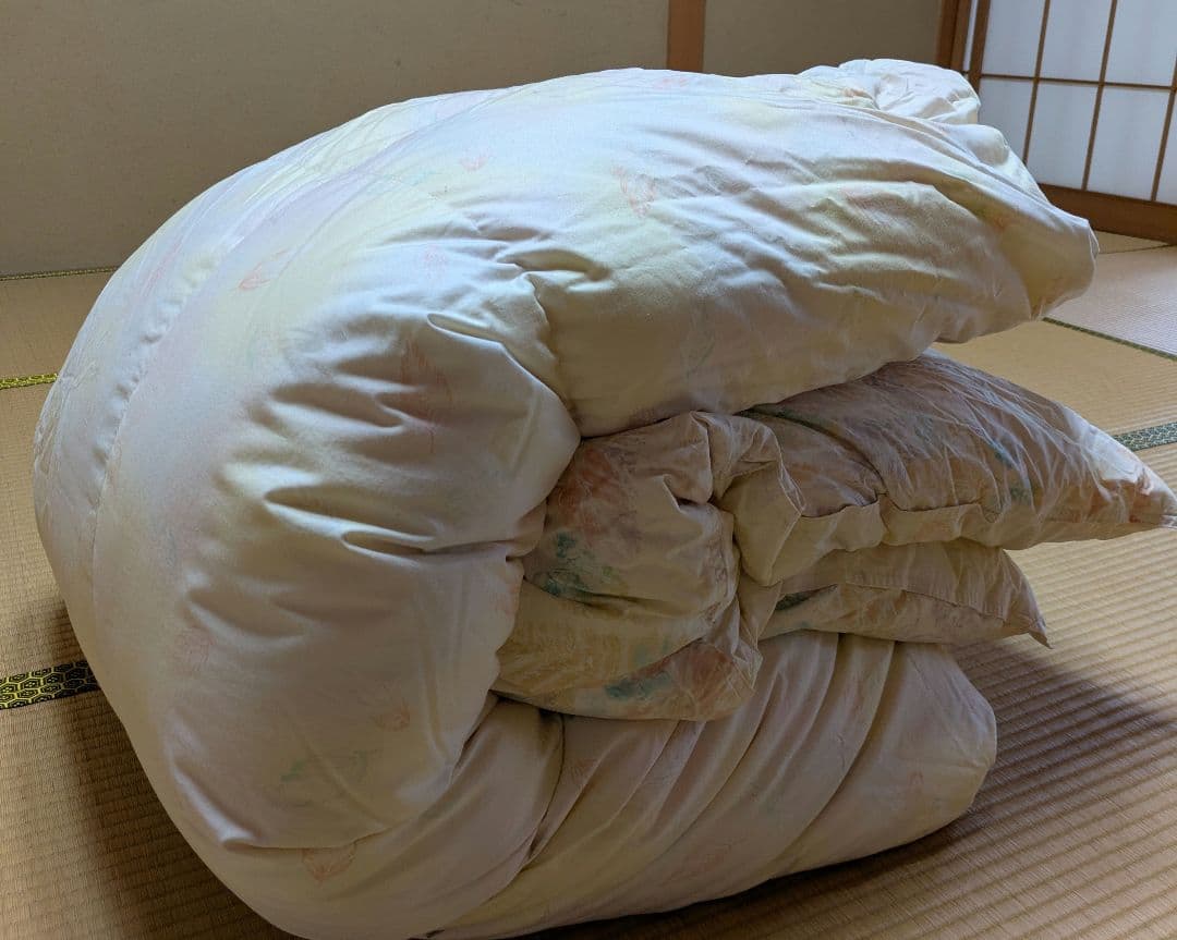 セ*チ様 大阪西川 羽毛掛け布団　シングル　手摘み ダウン93％