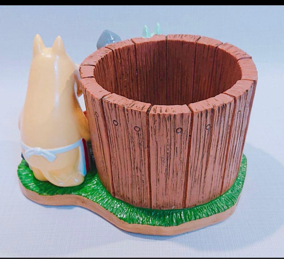 レトロな鉢植え！ムーミン、ムーミンママ鉢植え！