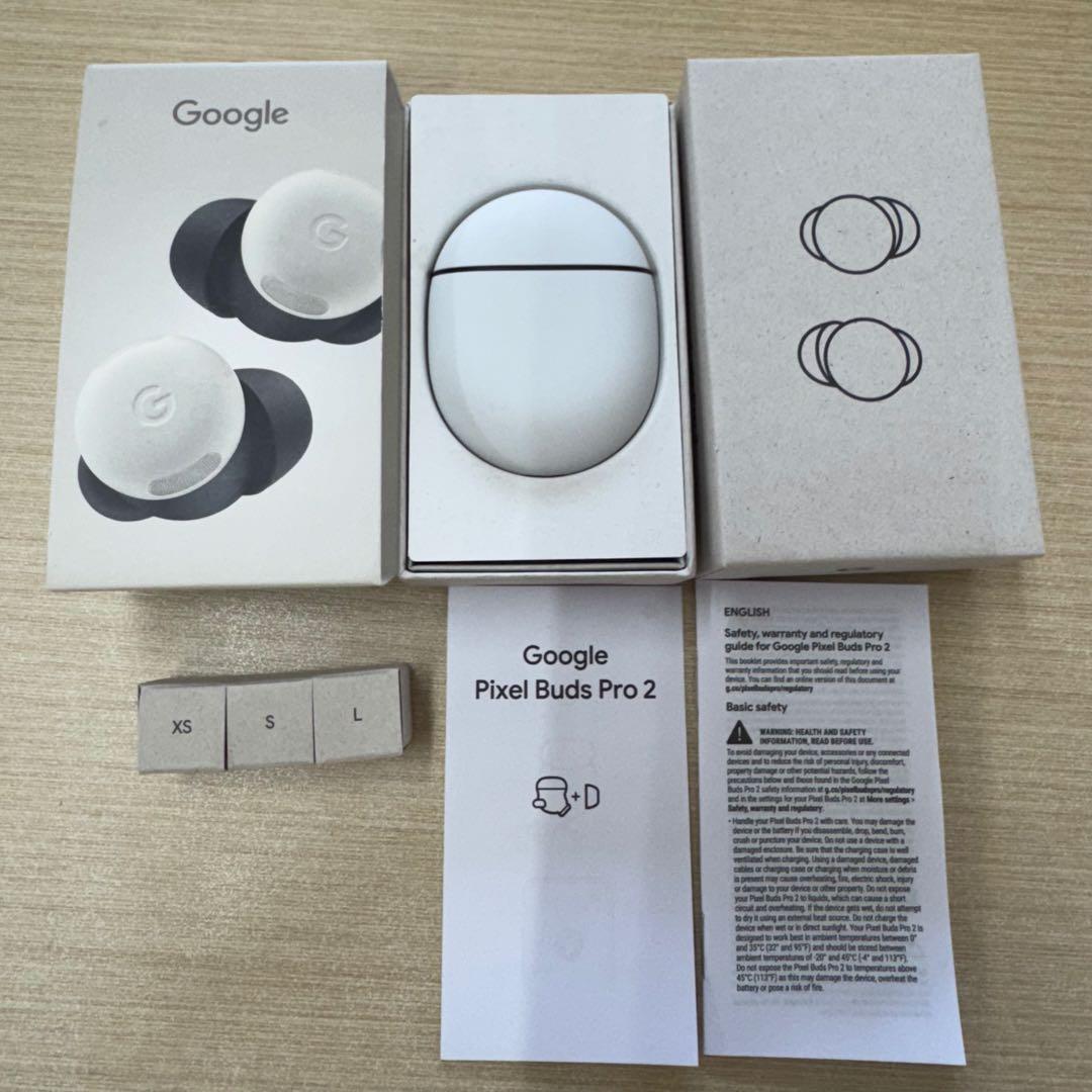 美品Google Pixel Buds Pro 2 白 porcelain